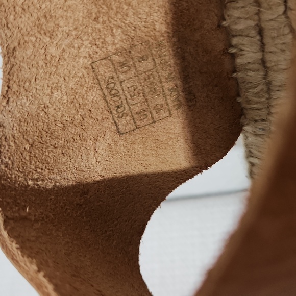 Soludos Espadrilles leather Flatform Two Tone sandals - Picture 12 of 12